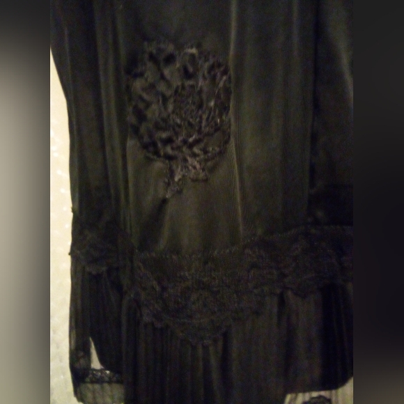 Beautiful Vintage Ladies Slip No Tag Size S Pin-up Photography - Picture 6 of 8